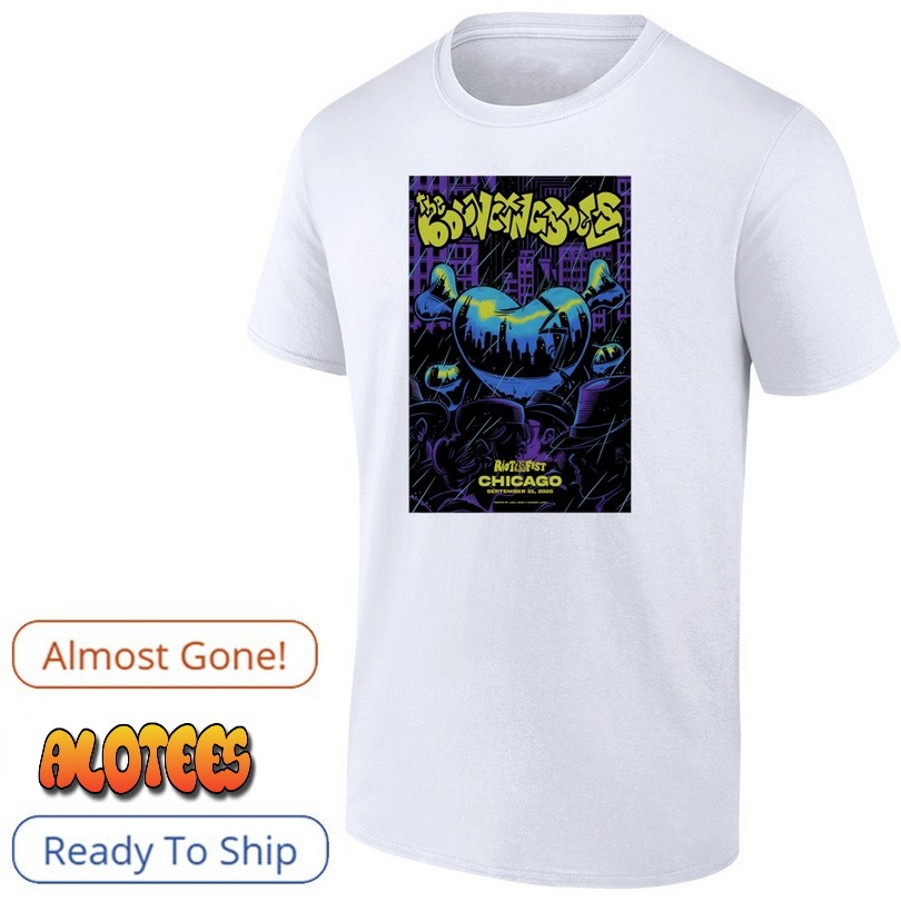 Sep 21 2025 The Bouncing Souls Concord Music Hall Chicago IL Poster Shirt