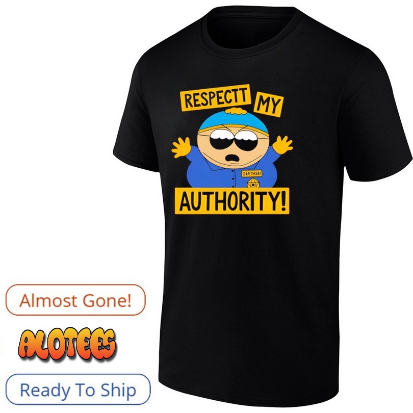 South Park Cartman Respect My Authority T Shirt