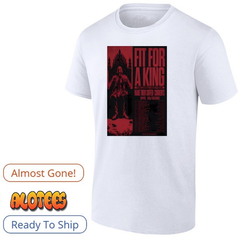 Spite And 156 Silence The Lonely God Tour 2025 Poster Shirt
