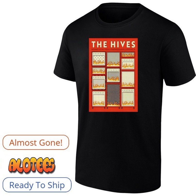 The Hives Fall Tour 2025 Commodore Ballroom Vancouver Poster T Shirt