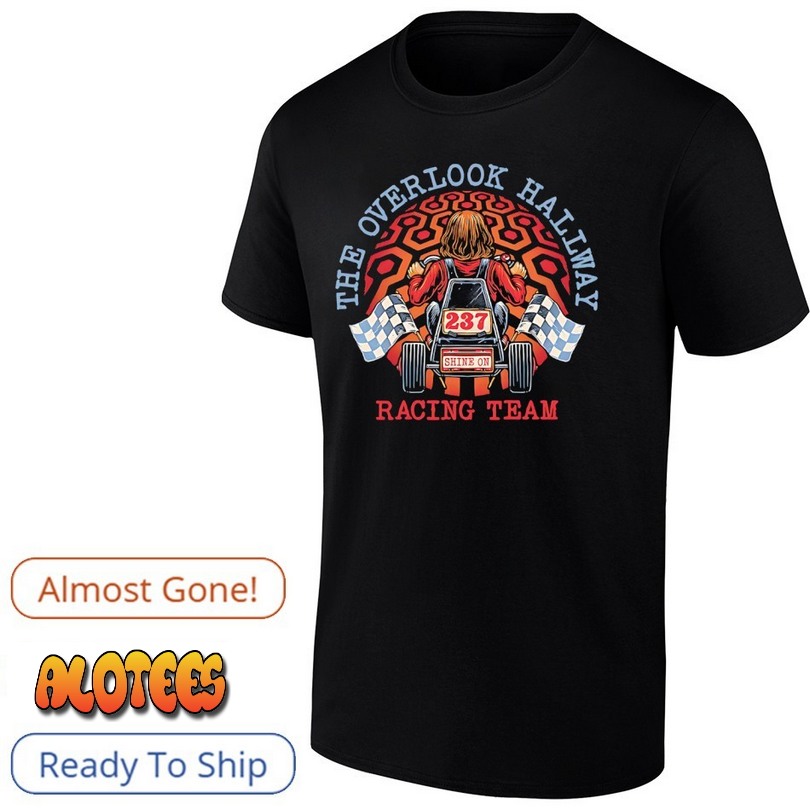 The overlook hallway racing team Danny Torrance from The Shining T Shirt