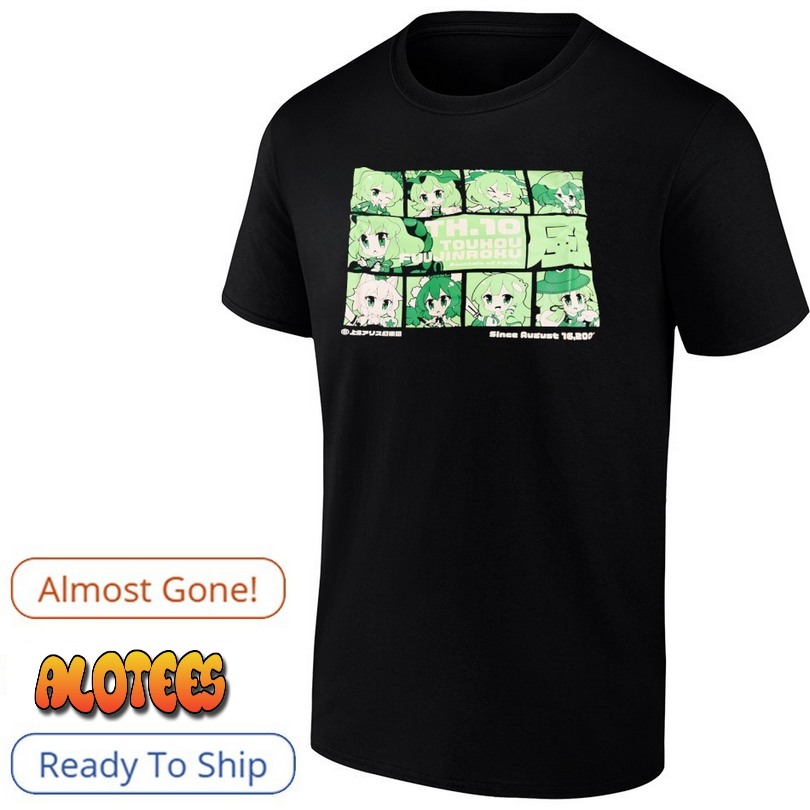 Touhou Fuujinroku Mountain of Faith anime T Shirt