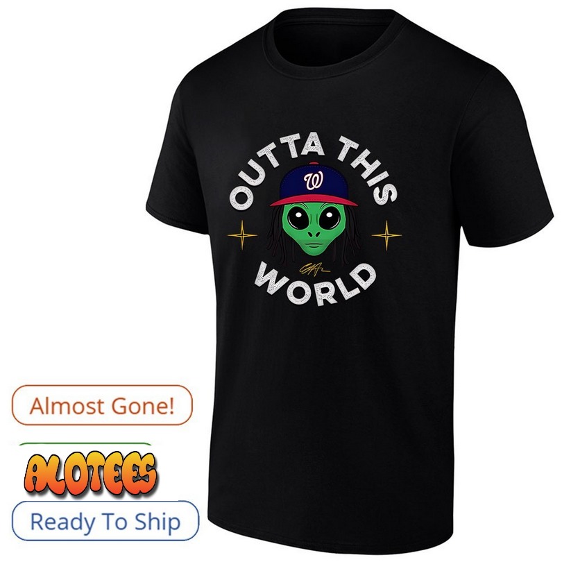 Washington Nationals CJ Abrams Alien shirt