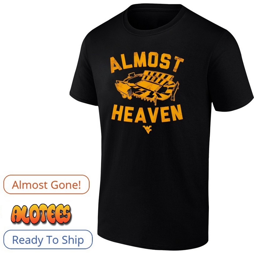 West Virginia Mountaineers Almost Heaven Football T Shirt