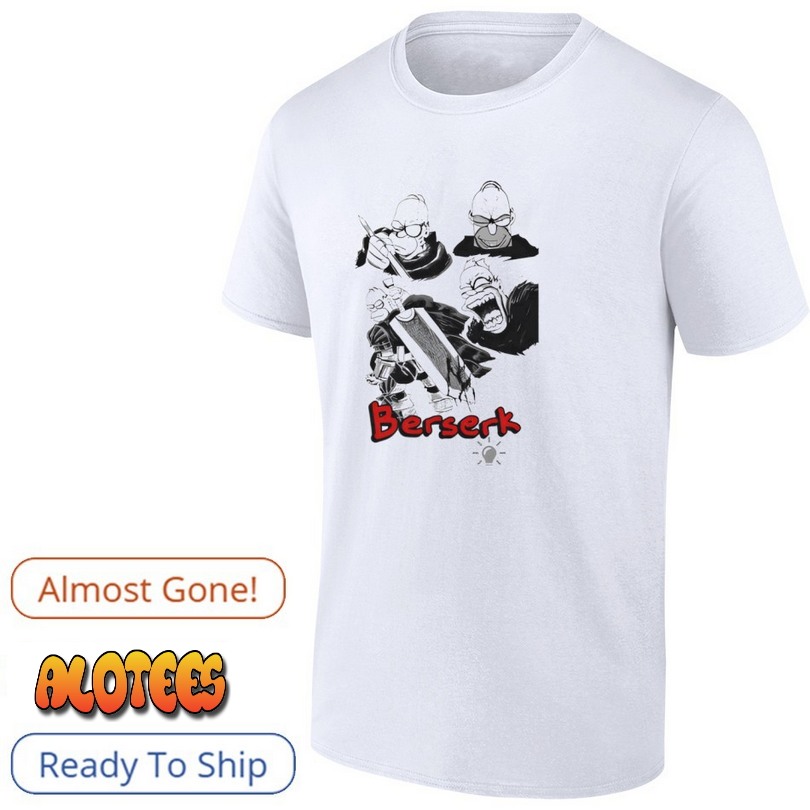 Berserk Guts Homer Simpson Meme shirt