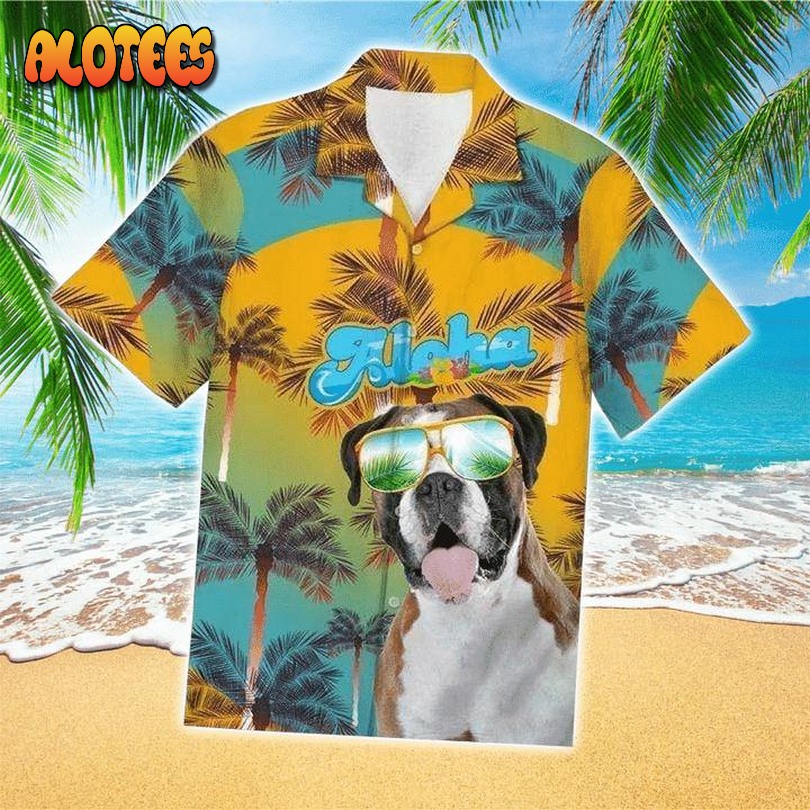 Boxer Aloha Hawaiian Shirt