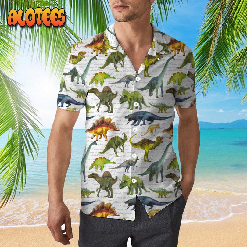 Breeds Of Dinosaurs Hawaiian Shirt