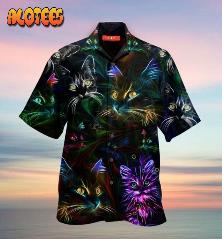 Cat Hair Don’t Care Hawaiian Shirt