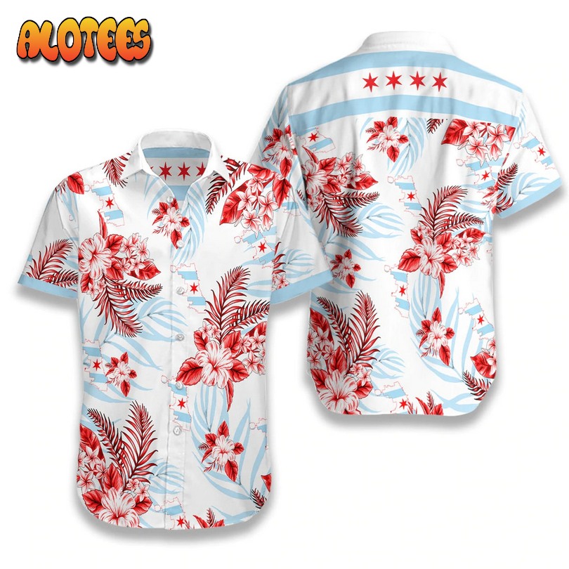 Chicago Proud Cool Design Aloha Hawaiian Shirt