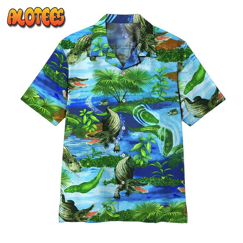 Crocodile Hawaiian Shirt