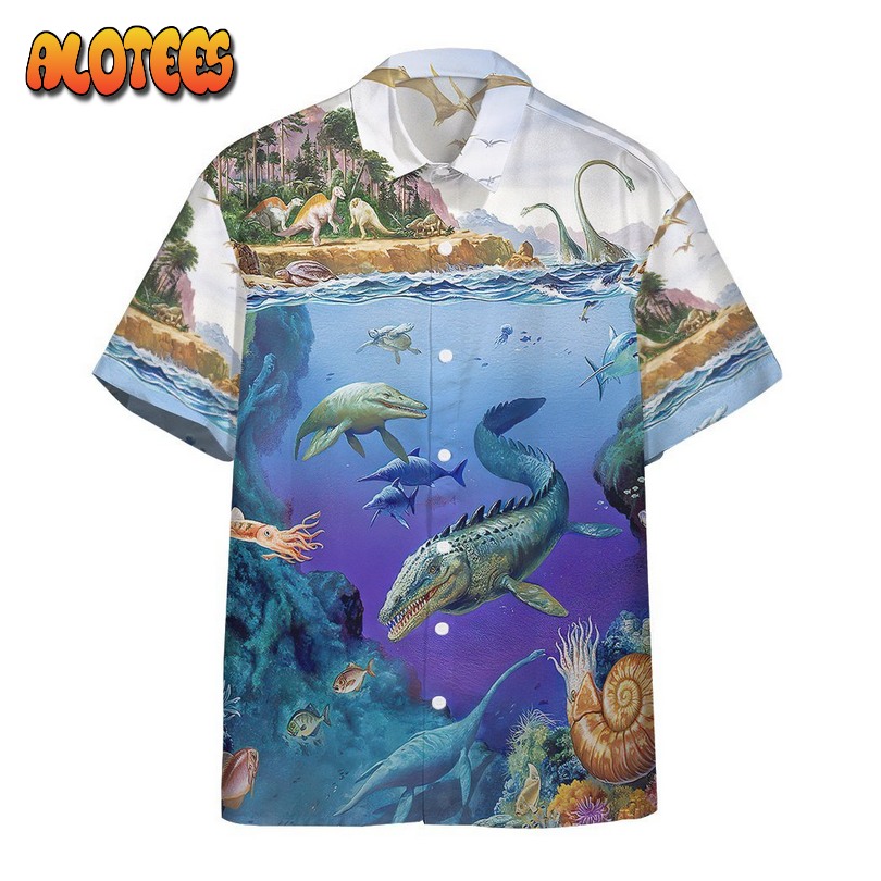 Dinosaurs Population Hawaiian Shirt