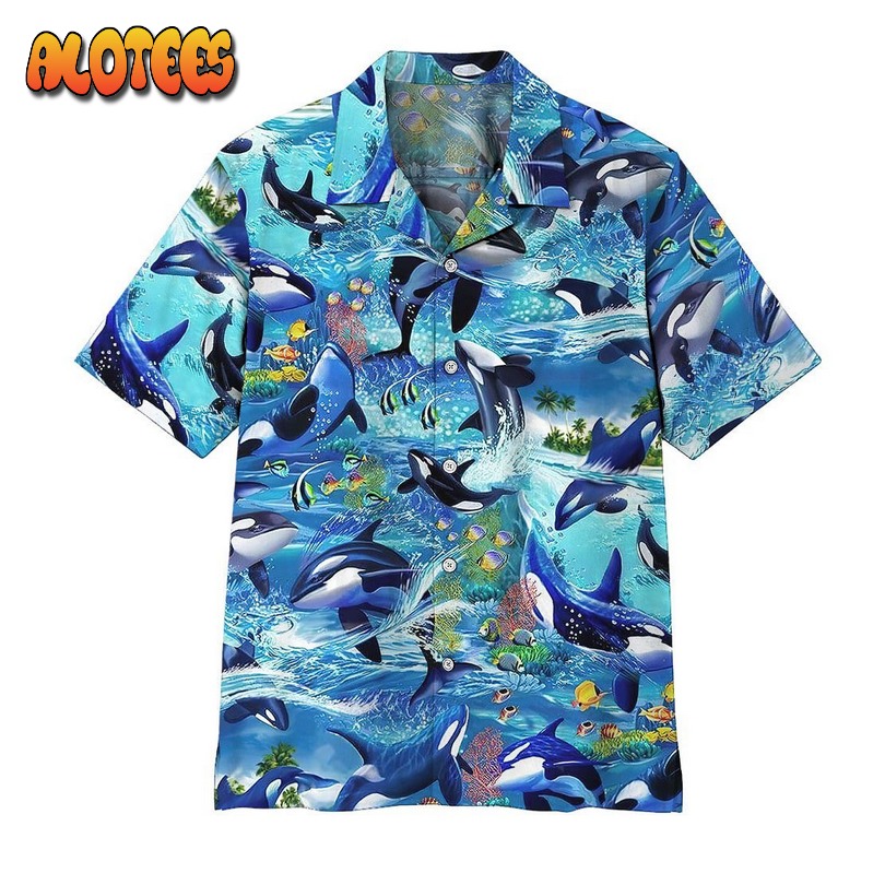 Dolphins Hawaiian Shirt