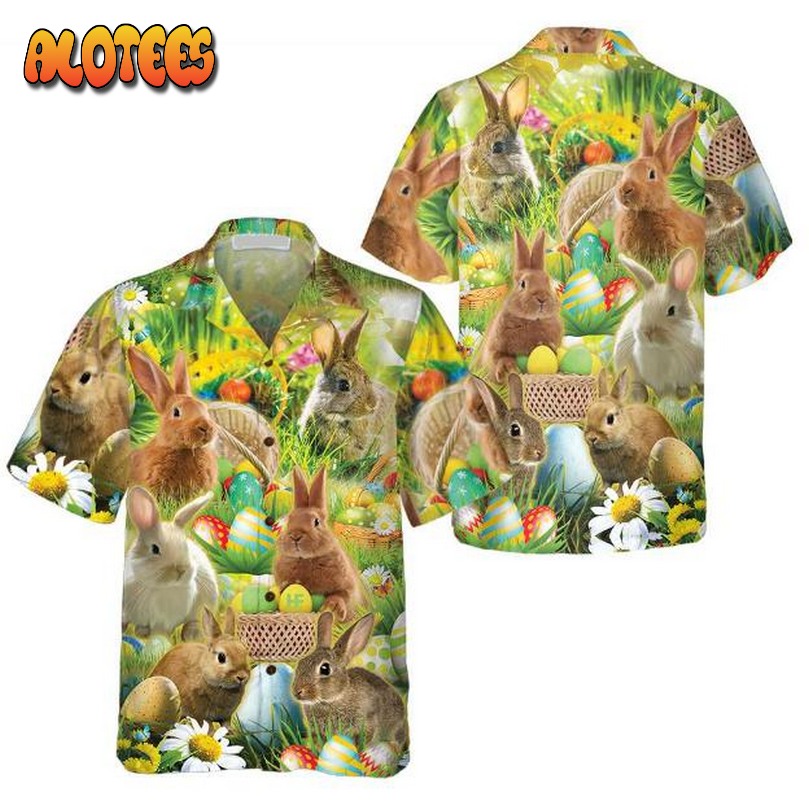 Easter Bunnies Hawaiian Shirt