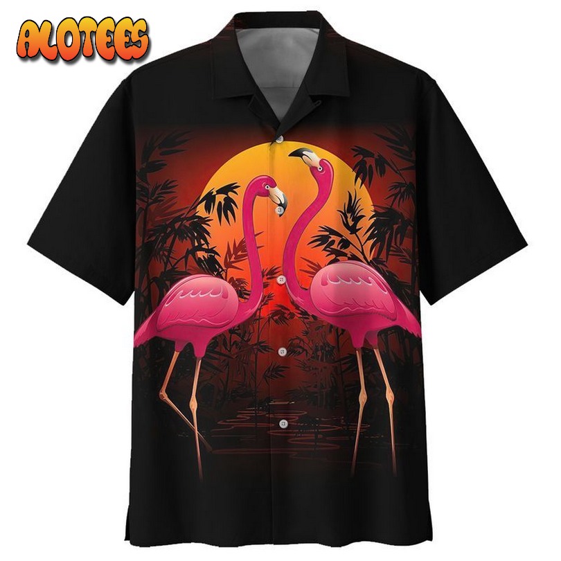 Flamingo Hawaiian Shirt