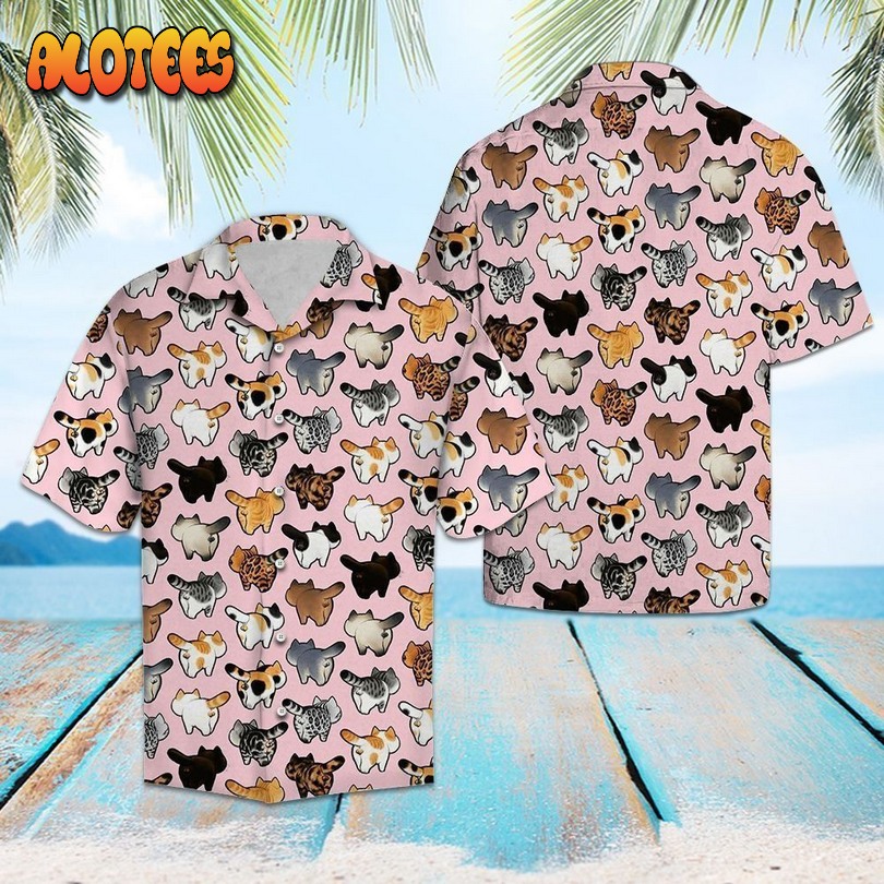 Freaking Love Cats Colorful Youth Hawaiian Shirt