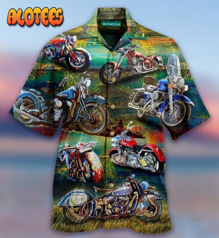 Freedom Is A Full Tank Motorcycles Hawaiian Shirt