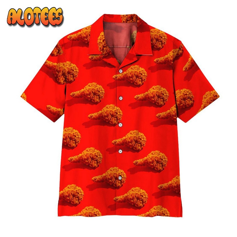 Fried Chicken Hawaiian Shirt