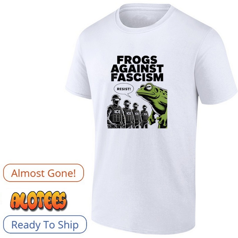 Frogs Against Fascism USA 50501 No Kings Resist shirt