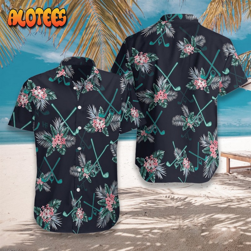 Golf Tropical Hawaiian Shirt