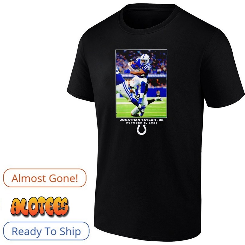 Jonathan Taylor Indianapolis Colts NFL Flash Features Week 5 shirt