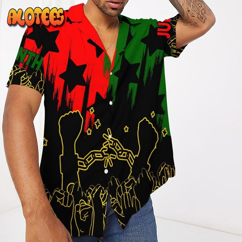 Juneteenth Hawaiian Shirt