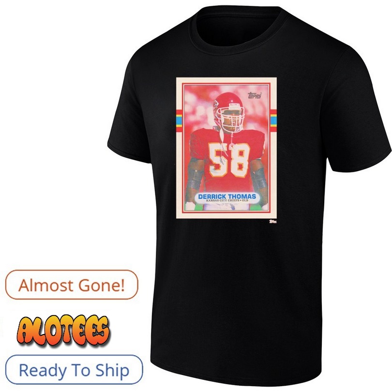 Kansas City Chiefs Derrick Thomas Trading Card shirt