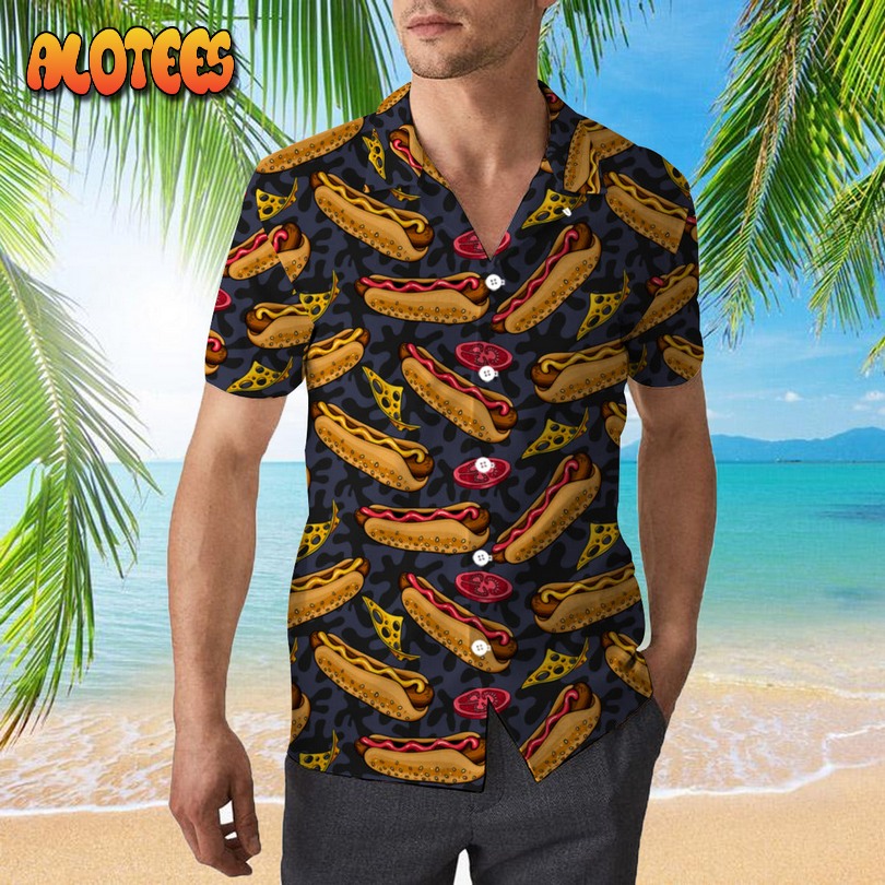 Life Is Better With Hot Dog Hawaiian Shirt