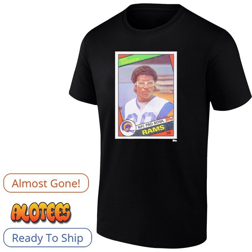Los Angeles Rams Eric Dickerson Trading Card shirt