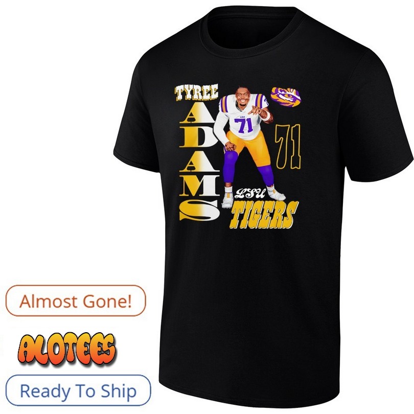 Lsu Tigers Football Tyree Adams Portrait shirt