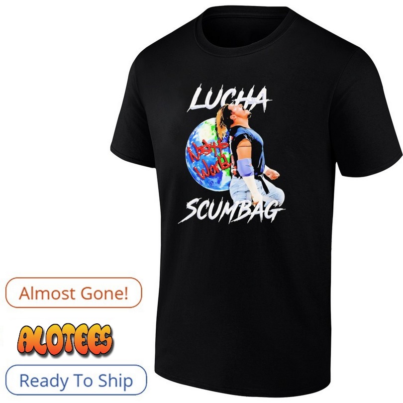Lucha Scumbag Chris Nastyy World shirt