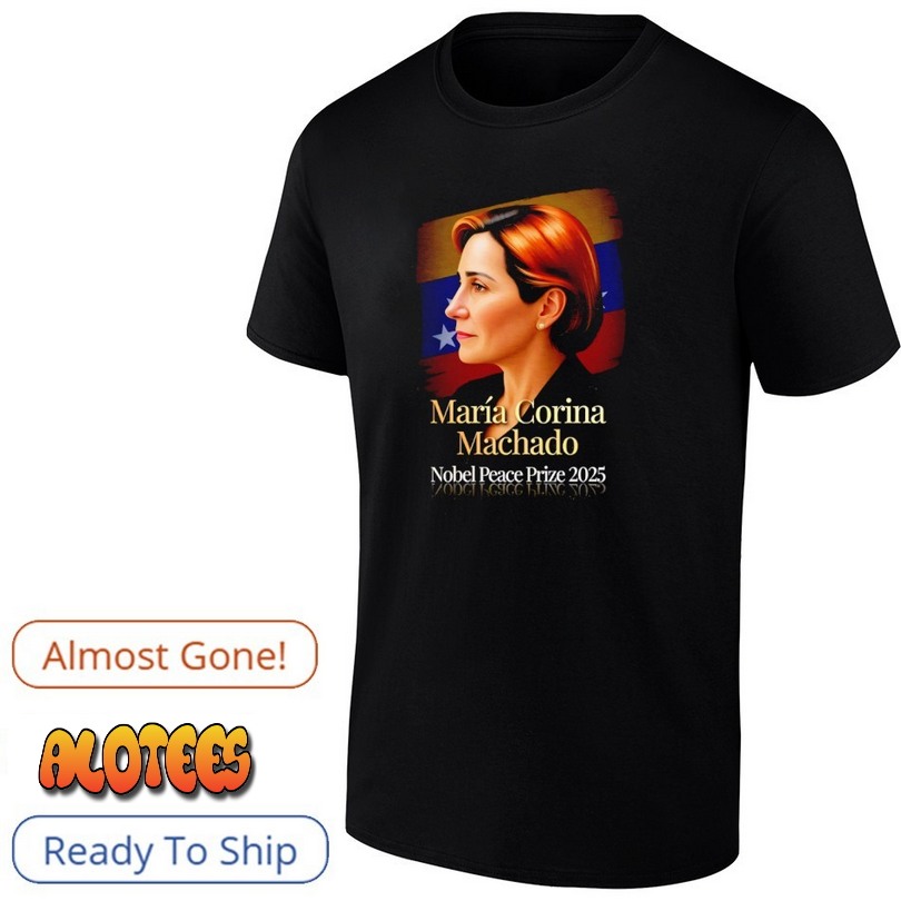 Maria Corina Machado Nobel Peace Prize 2025 shirt