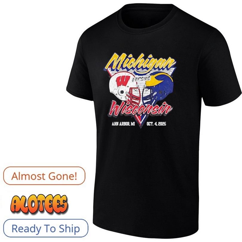 Michigan Wolverines Vs Wisconsin Badgers Football 2025 Shirt