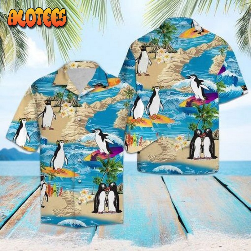 Penguin Hawaiian Shirt