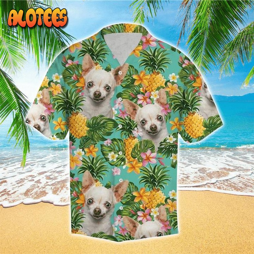 Pineapple Chihuahua Dog Lover Hawaiian Shirt