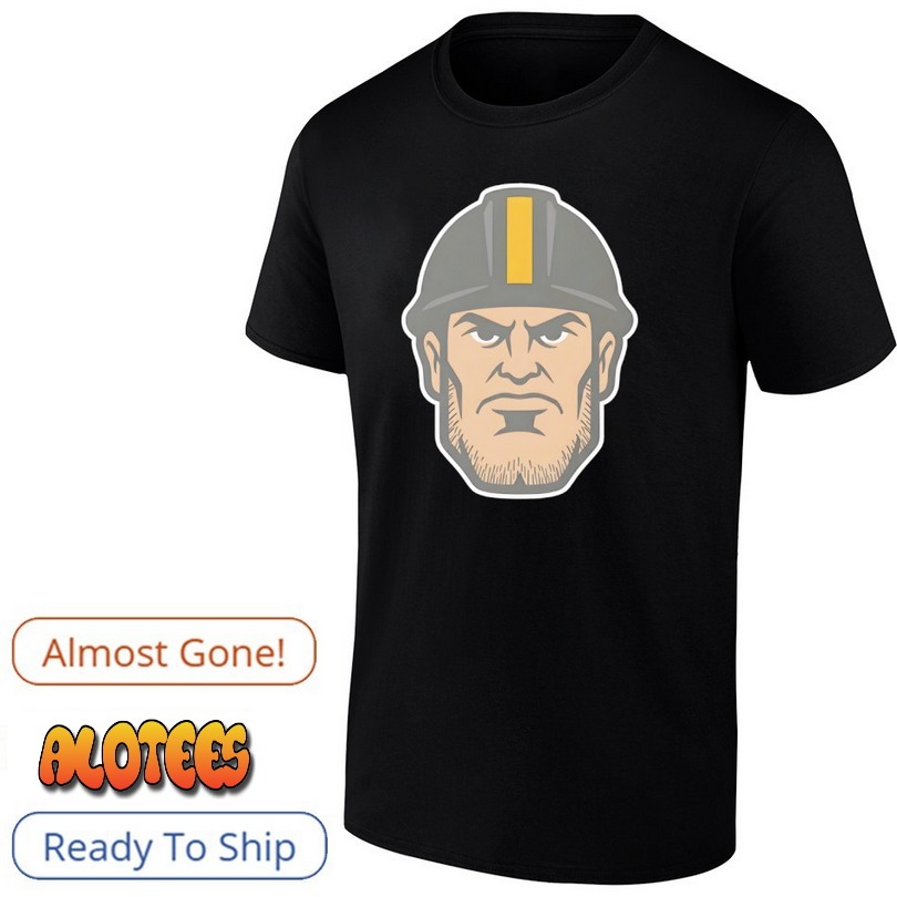 Pittsburgh Steelers Steel Head Adult Logo Shirt