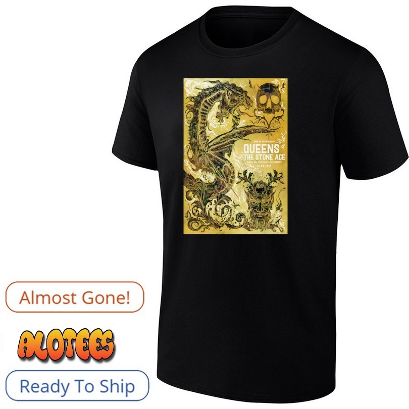 Queens Of The Stone Age October 2025 Boston Poster Shirt
