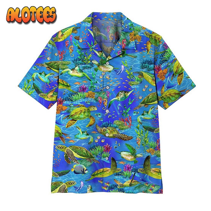 Sea Turtle Hawaiian Shirt