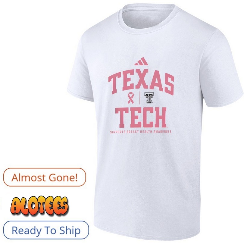 Texas Tech Red Raiders Sideline 2025 Breast Cancer health Awareness shirt