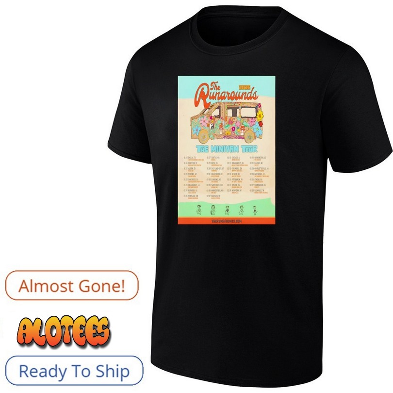The Runarounds The Minivan Tour 2026 Posters Shirt