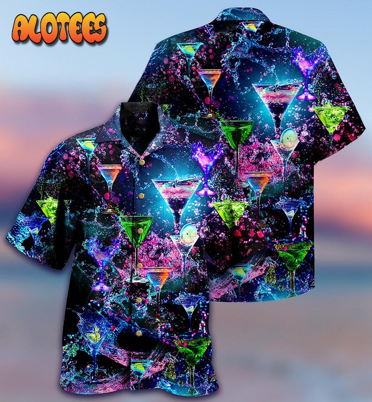 There’s Always Time For A Cocktail Hawaiian Shirt