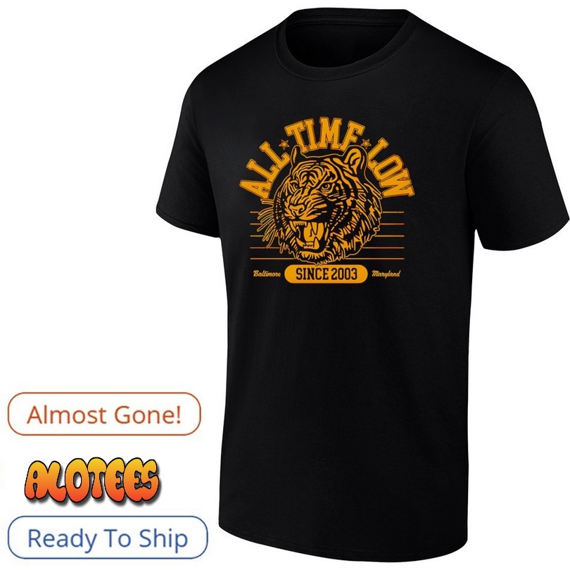 Tiger Dateback All Time Low Since 2003 Shirt