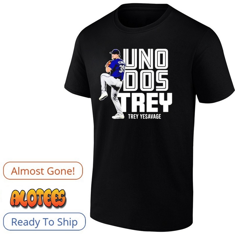 Trey Yesavage Toronto Blue Jays Uno Dos Trey Baseball Shirt