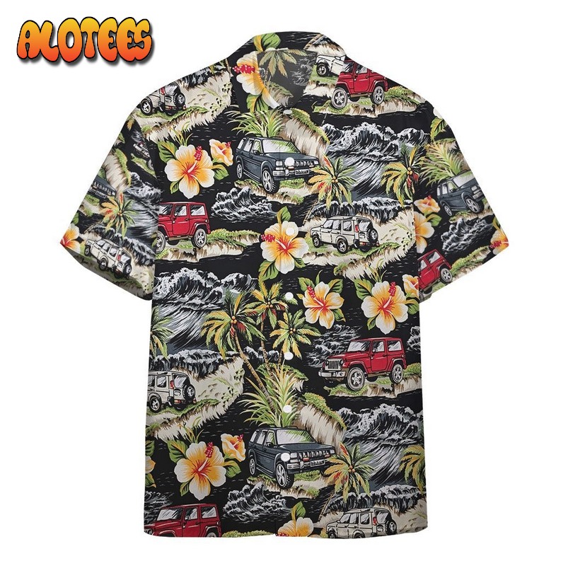Vintage Pickup Trucks Aloha Hawaiian Shirt